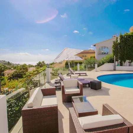 Gila - Sea View With Private Pool In Villa Benissa